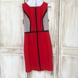 Calvin Klein Orange/Red Dress
